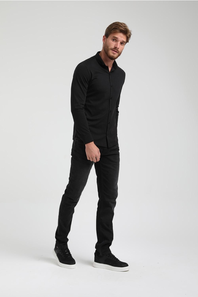 PREMIUM SHIRT 333510 BLACK